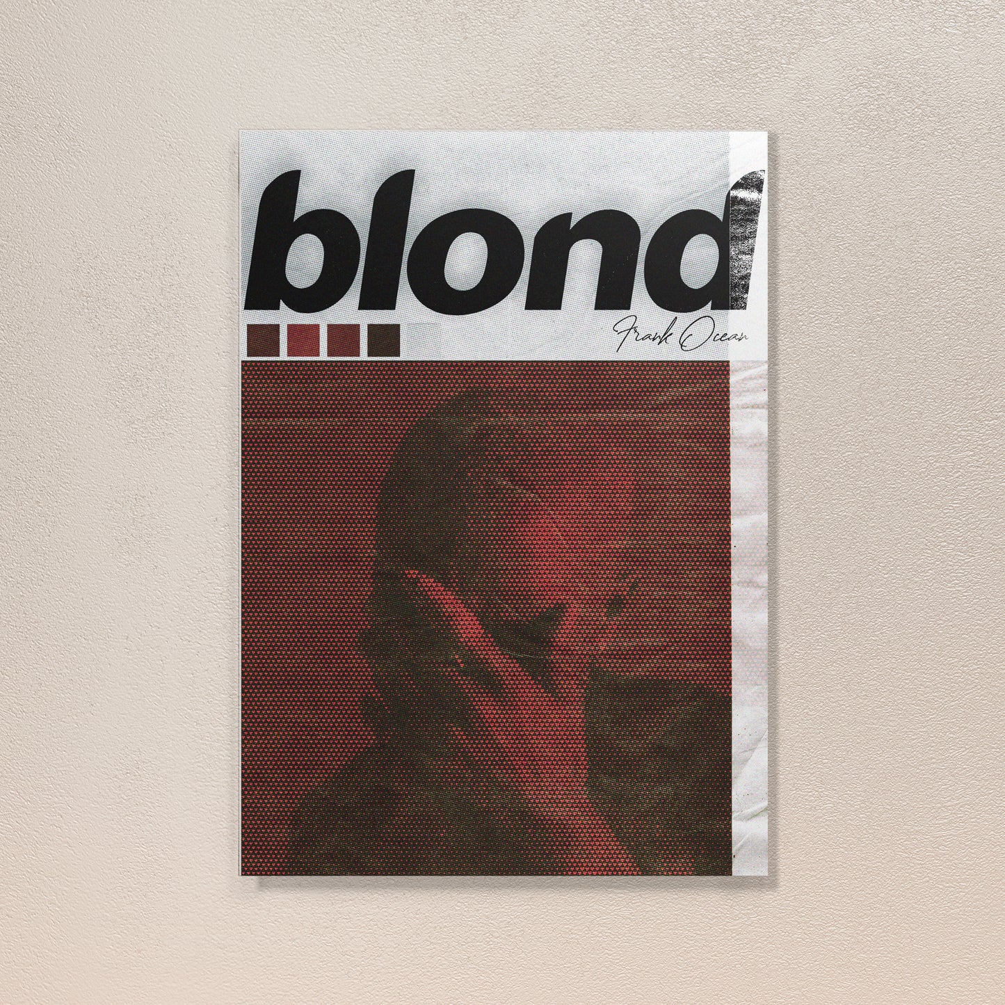 Frank Ocean Blond Poster – Custom Designed | Limited Edition | Bangerbong