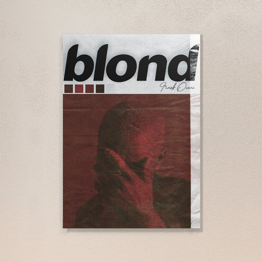 Frank Ocean Blond Poster – Custom Designed | Limited Edition | Bangerbong