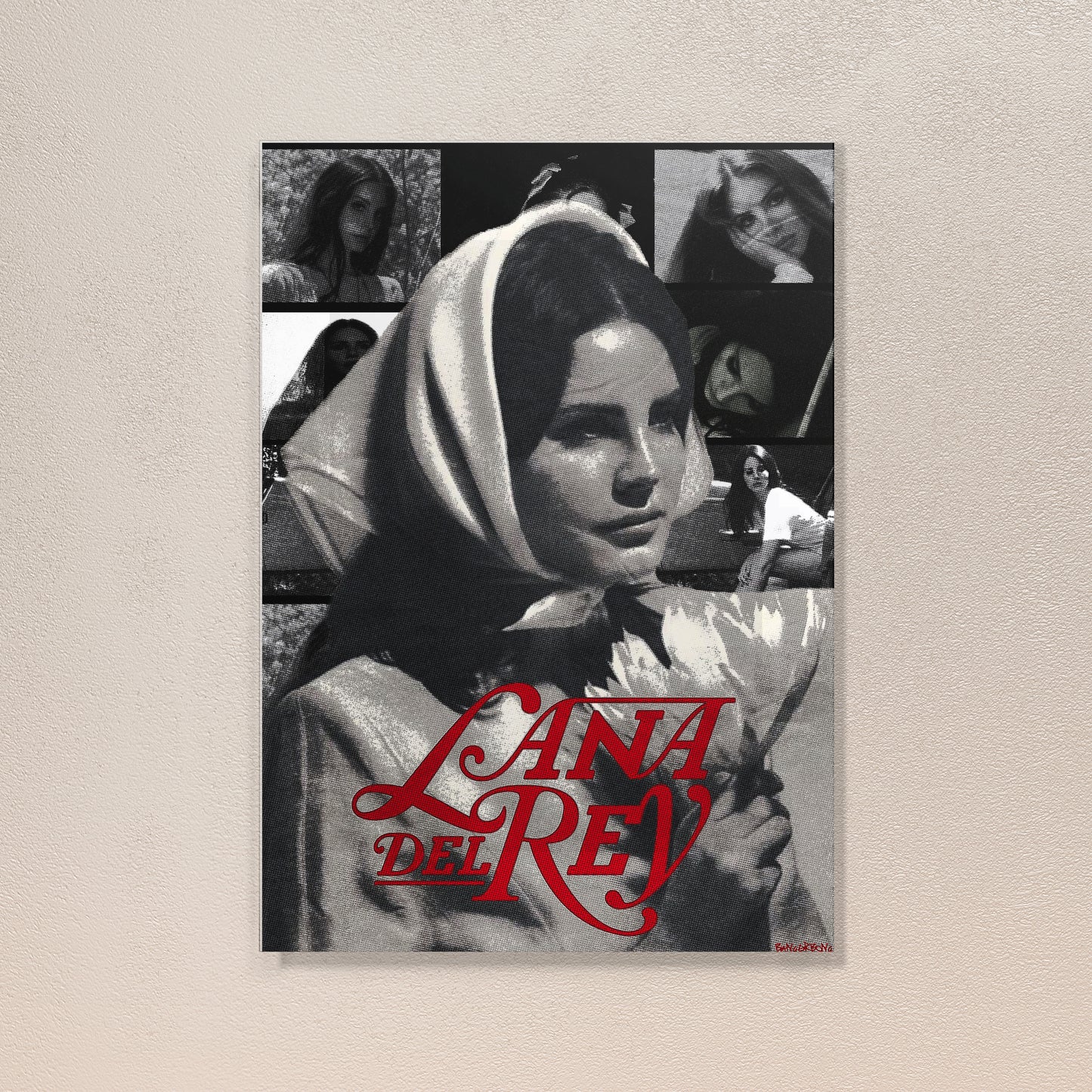 Lana Del Rey Poster – Custom Designed | Limited Edition | Bangerbong