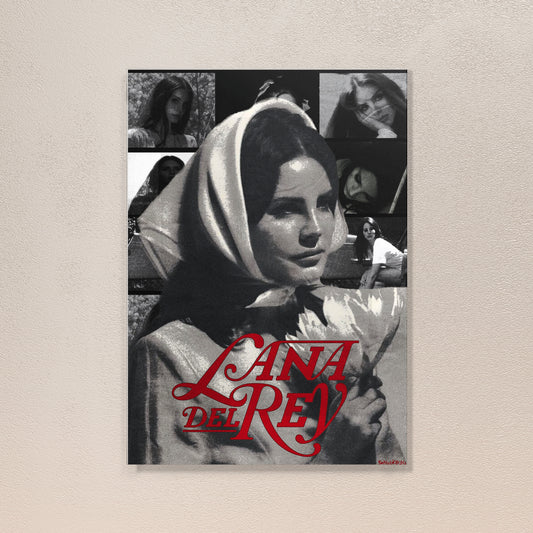 Lana Del Rey Poster – Custom Designed | Limited Edition | Bangerbong