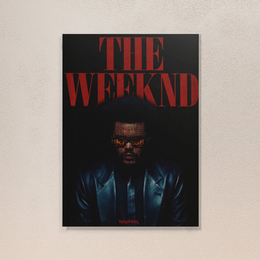 The Weeknd Poster – Custom Designed | Limited Edition | Bangerbong