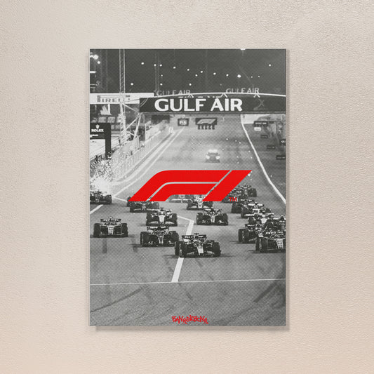 Formula 1 Poster – Custom Designed | Limited Edition | Bangerbong