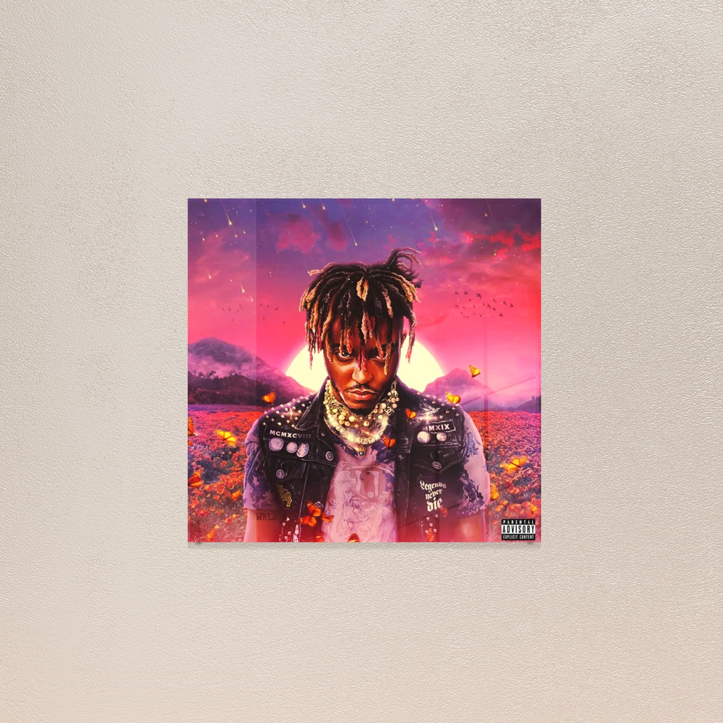 Juice Wrld Legends Never Die  Album plaque | Limited Edition | Bangerbong